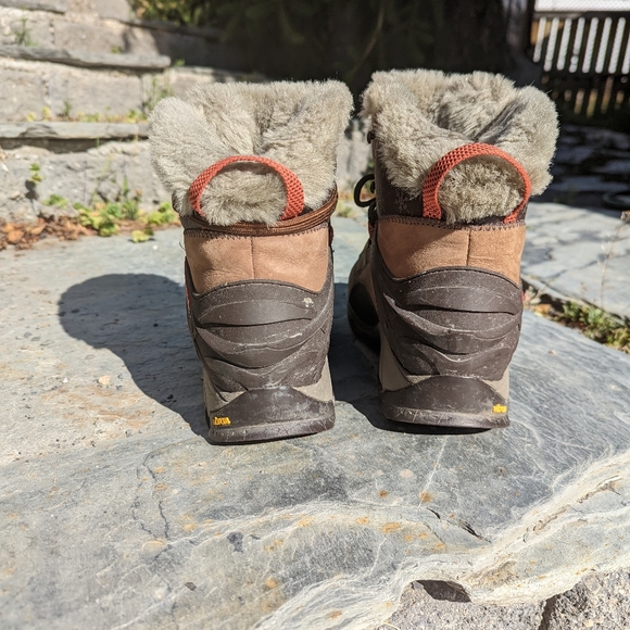 Merrell Thermo Arc Brindle 6 Waterproof Continuum Vibram Hiking Boots Sz 8 - Picture 9 of 11